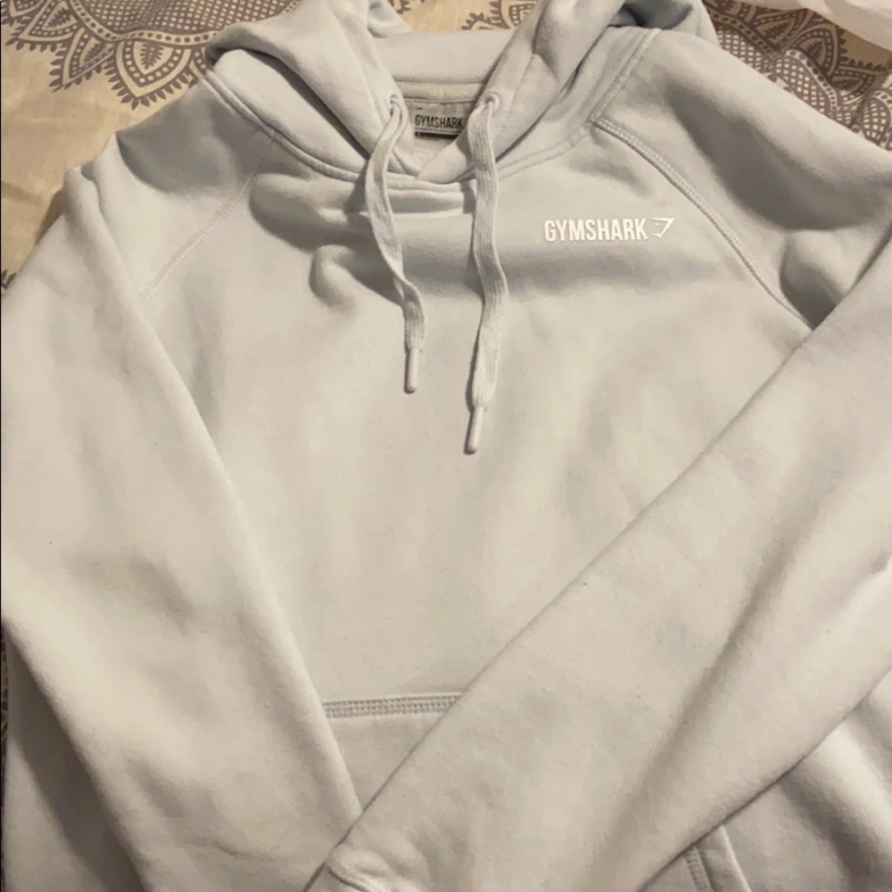 Gymshark light blue sweater